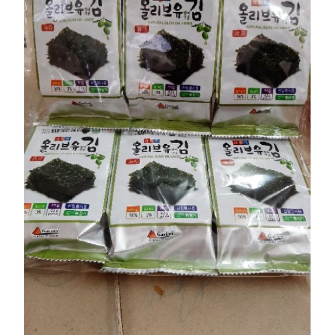 Set 3 Hộp Rong Biển Nướng Ăn Liền hoặc Cuộn Cơm Nhập Khẩu Hàn Quốc Date 2022.