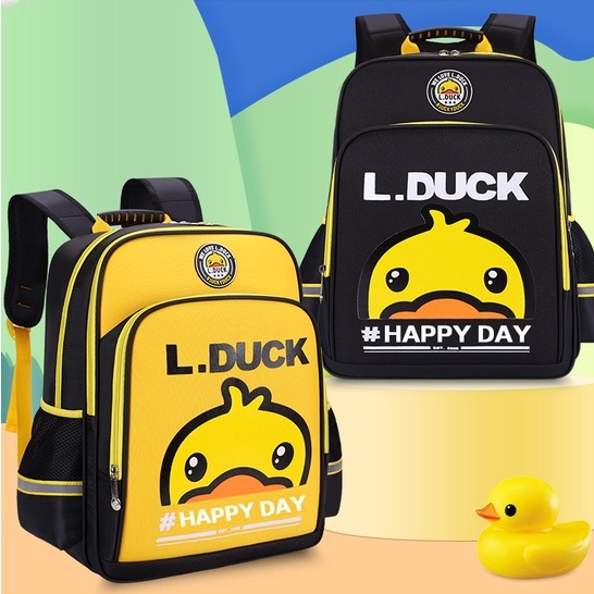 Balo Vịt Vàng Siêu Nhẹ Cho Bé Tiểu Học Thiết Kế Thời Trang Năng Động