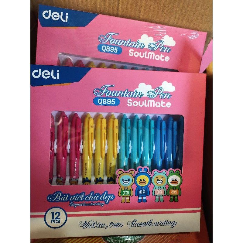 Bút máy luyện chữ đẹp Deli 895-siêu rẻ