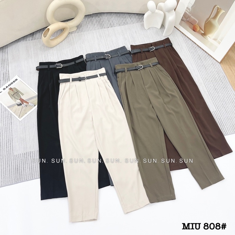 Quần baggy 808 tặng đai