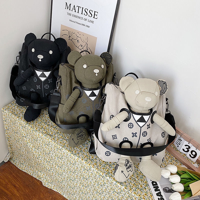 Balo Vải Canvas In Hình Chuột Mickey Thời Trang 2022 Dành Cho Nữ