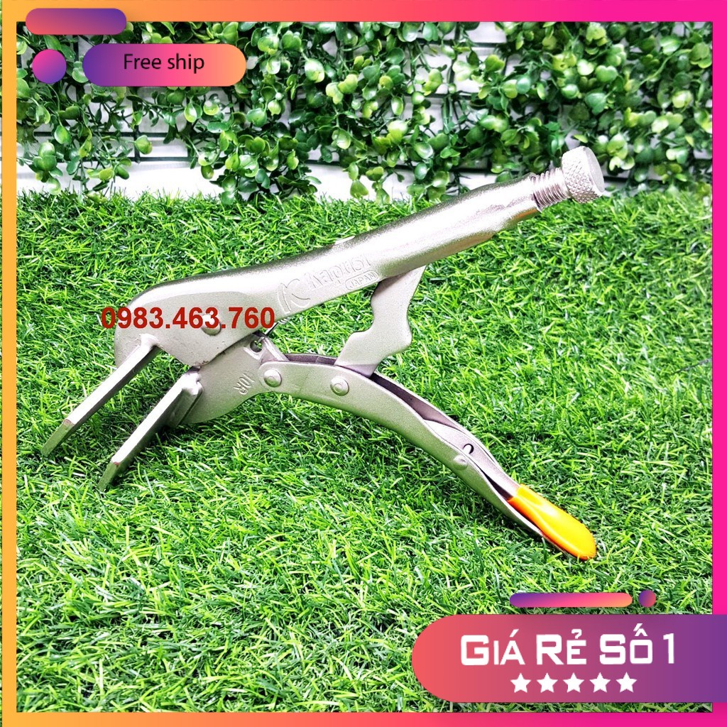 KÌM CHẾT BẤM HÀN MỎ DẸP KAPUSI 10 INCH / 250MM cao cấp
