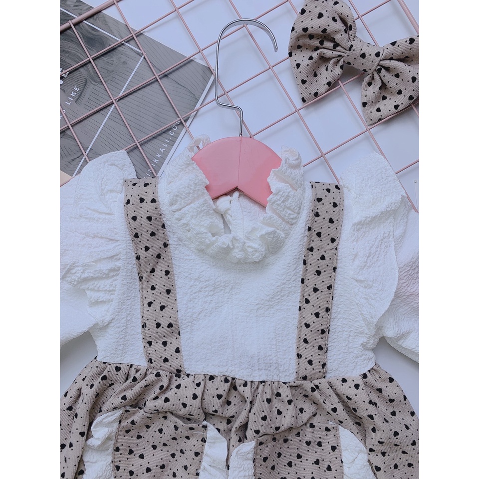 Bodysuit cho bé BABYSTORE88 - bộ body dài tay thu đông bé gái sơ sinh 0.1.2 tuổi thiết kế cao cấp V64