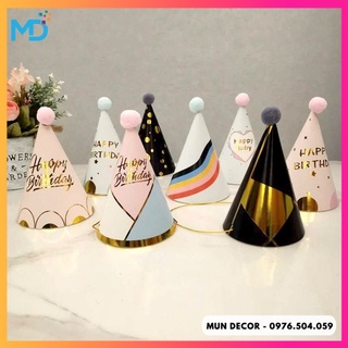 Mũ Sinh Nhật Nón Sinh Nhật Ép Kim Mọi Lứa Tuổi