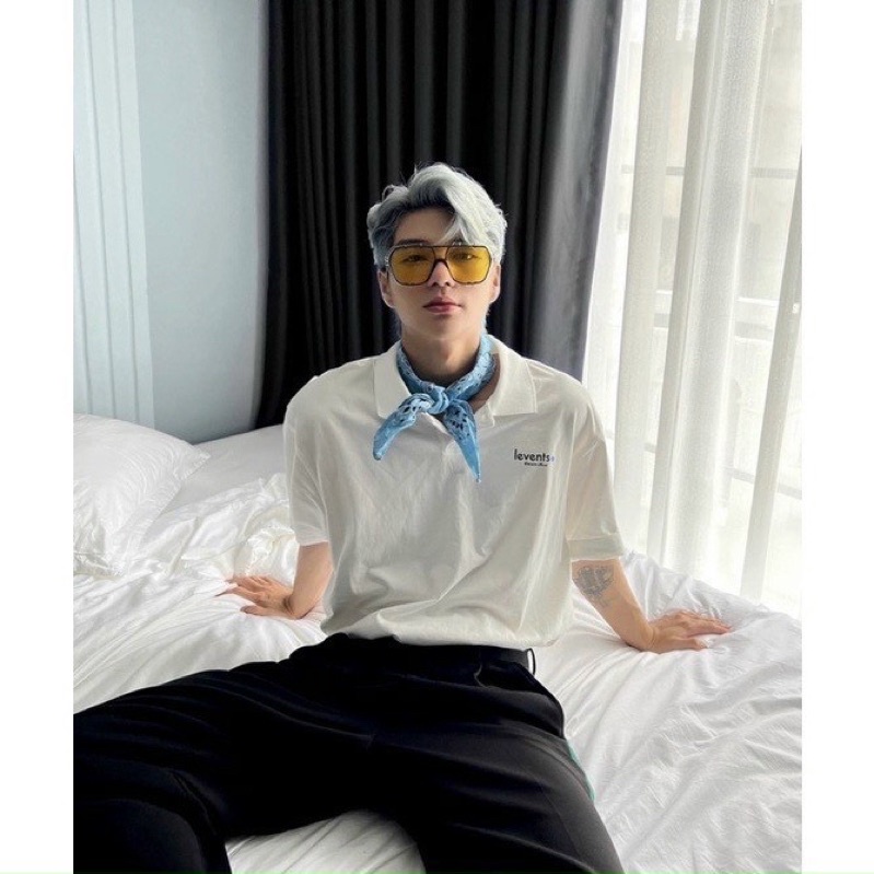 Áo thun Polo Levents Mini Popular nam nữ form rộng 40kg đến 90kg full tag Thời trang Unisex HCM AL206