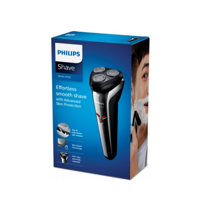 Máy cạo râu khô và ướt Philips S1301/02 - Hàng chính hãng