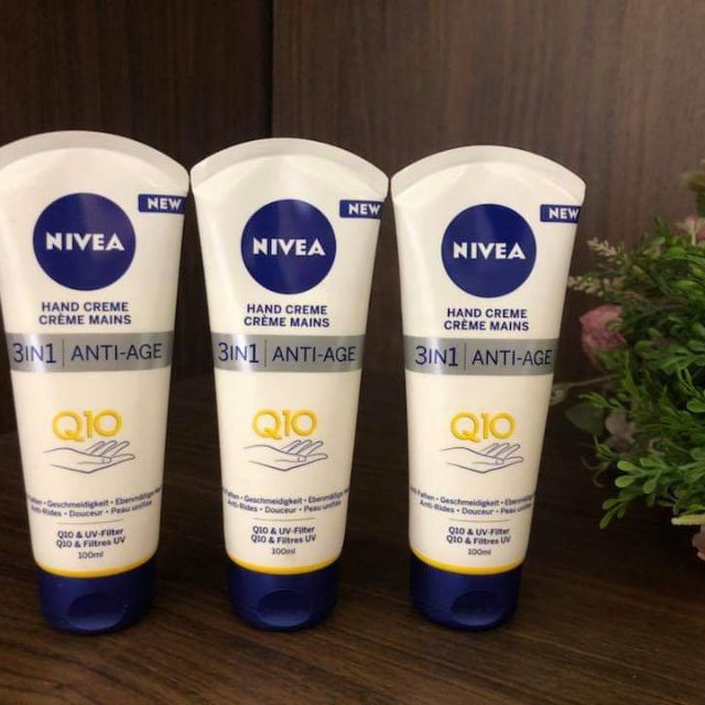 Hàng Đức Kem dưỡng da tay chống lão hóa Nivea Q10