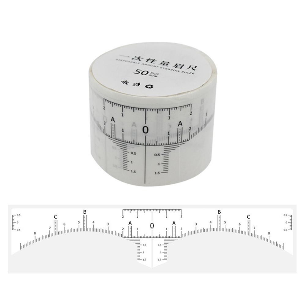 7 Thước dán lông mày định hình phun xăm -