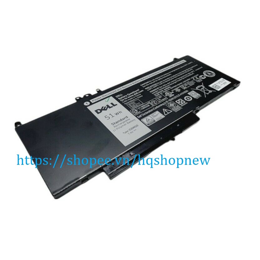 ⚡️ Pin Laptop Dell E5450 E5250 E5550 G5M10 RYXXH 38Wh 51Wh