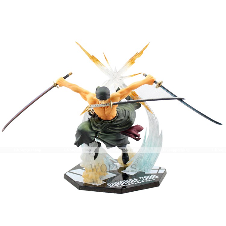 Mô hình Figure Zoro battle One piece 2 khuôn mặt biểu cảm cực đẹp