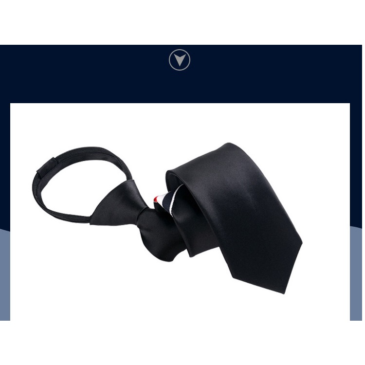 Cavat Nam thắt sẵn 6cm cao cấp phong cách Hàn Quốc, Cravat chú rể, Calavat công sở, Cà vạt dự tiệc, MC, nghệ sĩ CV-6491