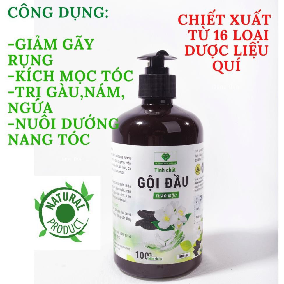 [Chính hãng] Dầu gội thảo mộc- Tinh Chất Dầu Gội Thảo Mộc MẸ KEN chiết xuất thiên nhiên 100%- 500ml