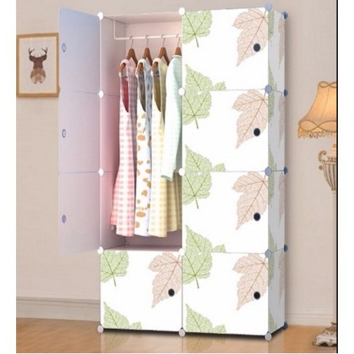 TỦ NHỰA GHÉP 8 Ô