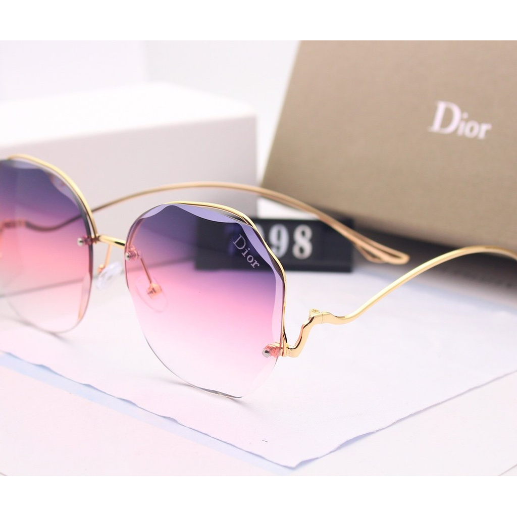 Dior_ Kính râm 2021 Thời trang mới của Hàn Quốc Nam và Nữ Kính râm phân cực một mảnh Cặp đôi hợp thời trang Du lịch ngoài trời Kính râm lái xe Thời trang Ngôi sao đường phố Chụp ảnh Wild Anti-UV Kính râm