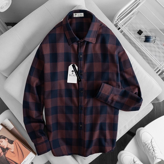 Áo sơ mi nam dài tay VNXK dư xịn 100% cotton