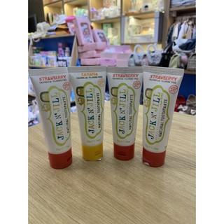 Kem đánh răng trẻ em organic- hữu cơ jack n' jill của úc 50g
