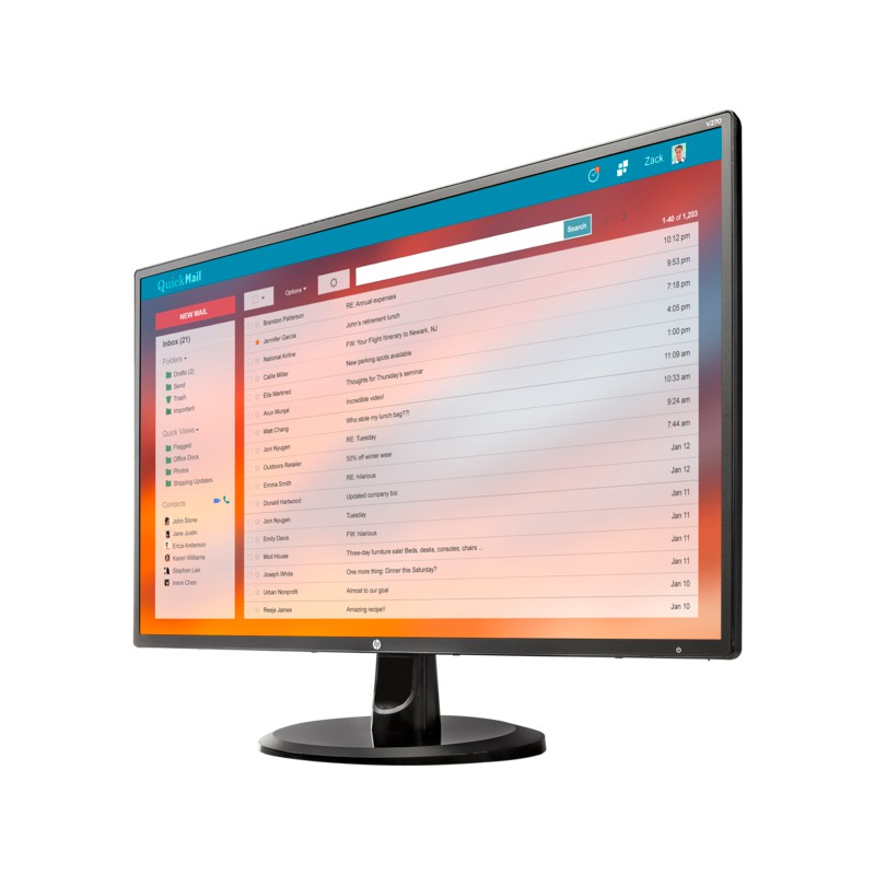 [Mã ELMALLCOIN hoàn 8% xu đơn 500k] Màn hình vi tính HP V270 27-inch Monitor,3Y WTY_2KZ35AA - Hàng Chính Hãng | BigBuy360 - bigbuy360.vn