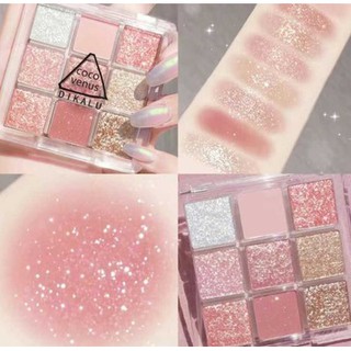 Bảng phấn mắt NHŨ KIM TUYẾN DIKALU 9 ô