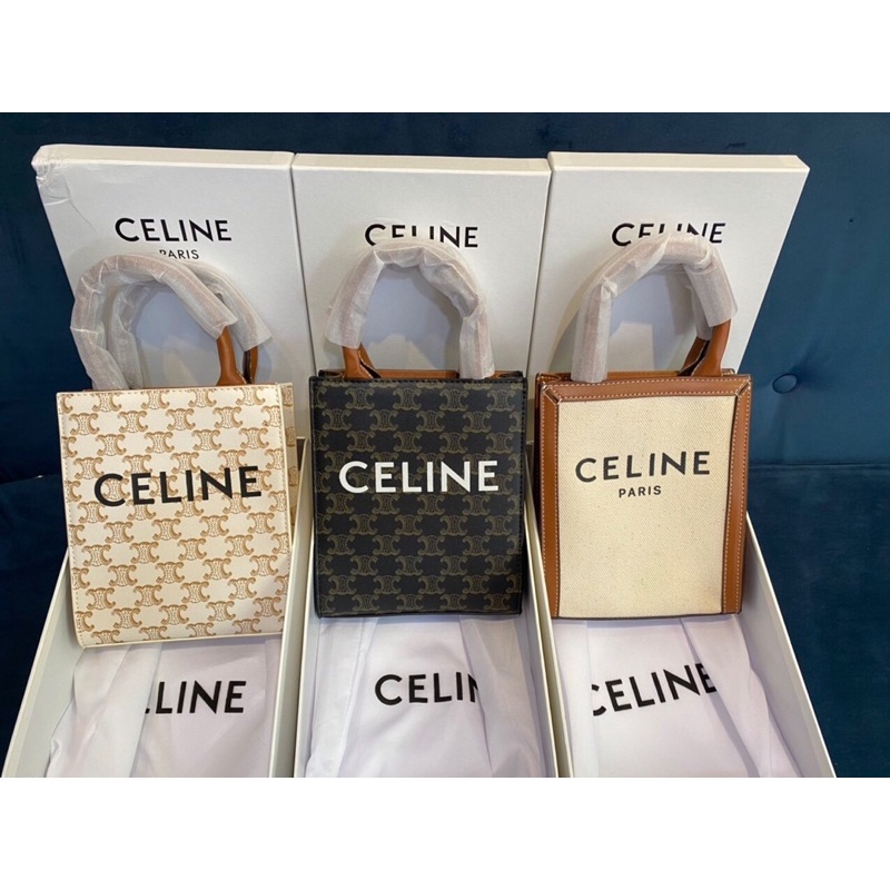 TÚI TOTE CEL.INE 3 MÀU FULL BOX
