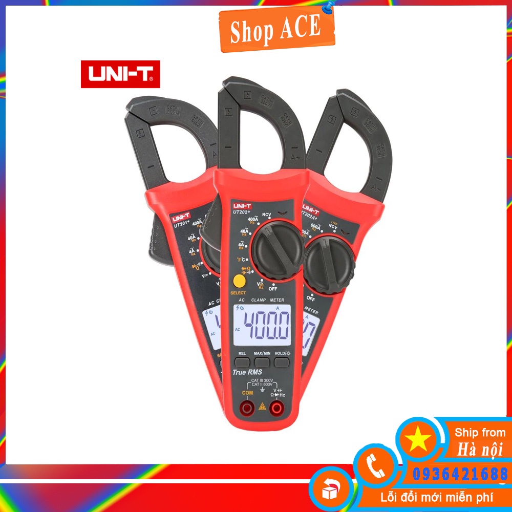 Đồng Hồ Kẹp Dòng Ampe kìm UT-201 Chính Hãng