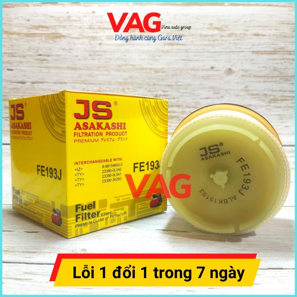 [Chính hãng JS] Lọc nhiên liệu Fortuner, Hilux, Hiace.. chính hãng JS Asakashi - FE193J