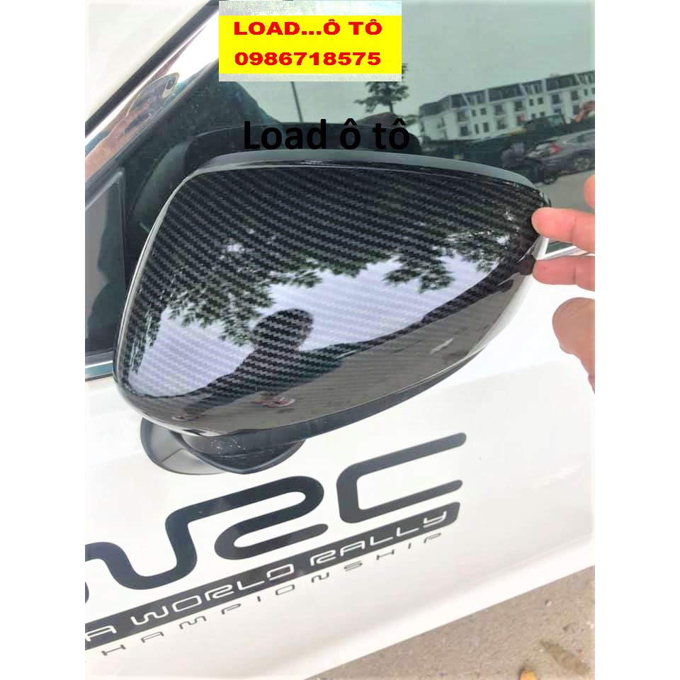 Ốp Gương Chiếu Hậu Xe Mazda 3 2023-2020 Vân Carbon Cao Cấp Nhất Thị Trường