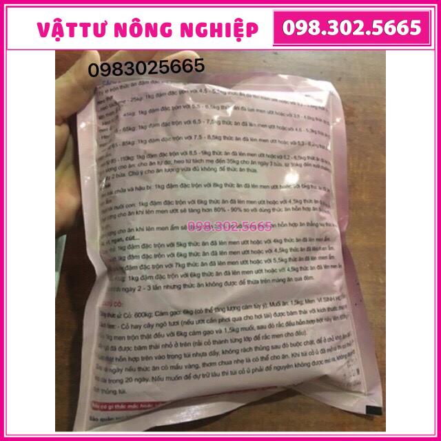 1kg Men vi sinh hoạt tính ủ thức ăn trong chăn nuôi
