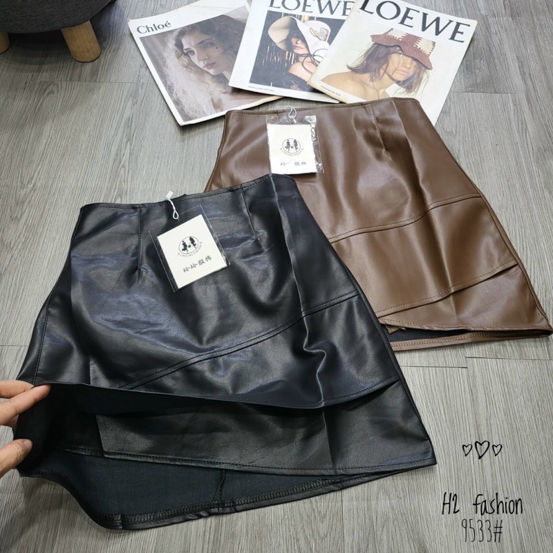 Chân váy da ôm hàng quảng châu