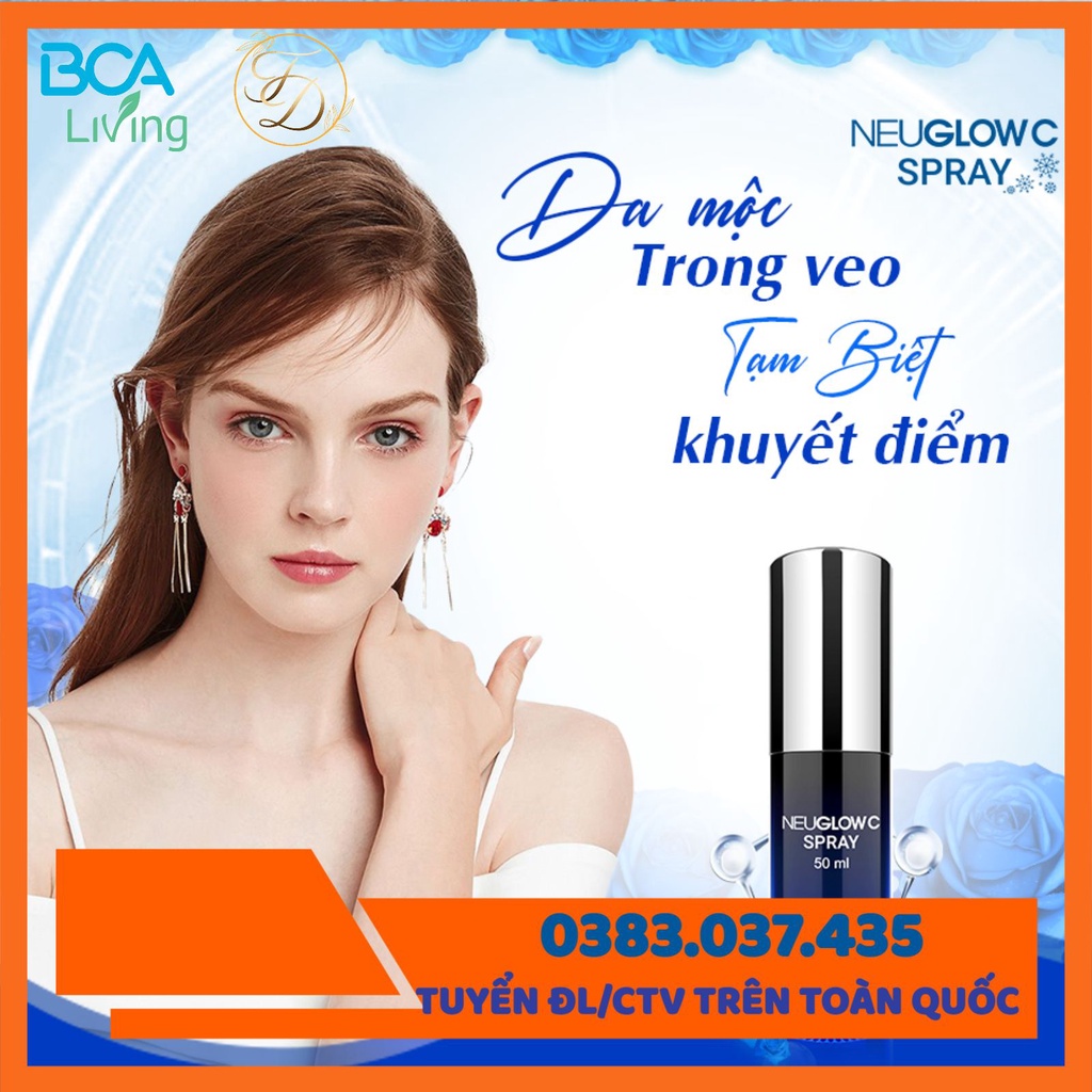 Neuglow C Spray_ trắng da, xoá nám (Xịt dưới lưỡi)