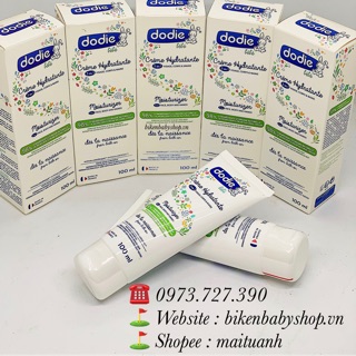 Kem dưỡng ẩm, chống hăm Dodie 100ml