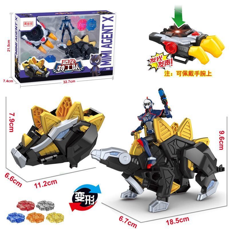 Đồ chơi robot biến hình khủng long dành cho trẻ em M0Tv