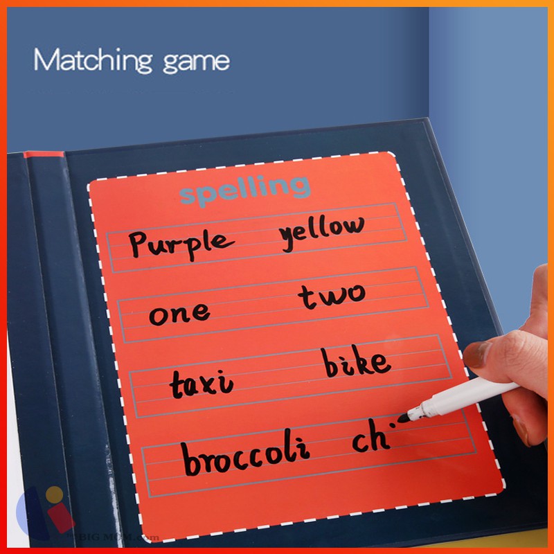 Bảng Nam Châm Học Chữ Cùng SPELLING GAME Giúp Bé Nhận Biết Chữ Cái Và Ghép Vần