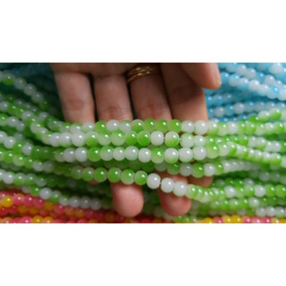 Dây đá thường màu loang 6mm