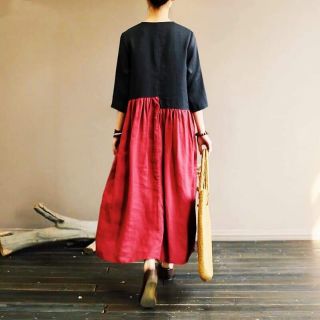 ĐẦM CỔ TRÒN NÚT TÀU ĐỎ