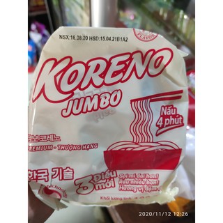 Túi 10 gói mì Koreno 100g