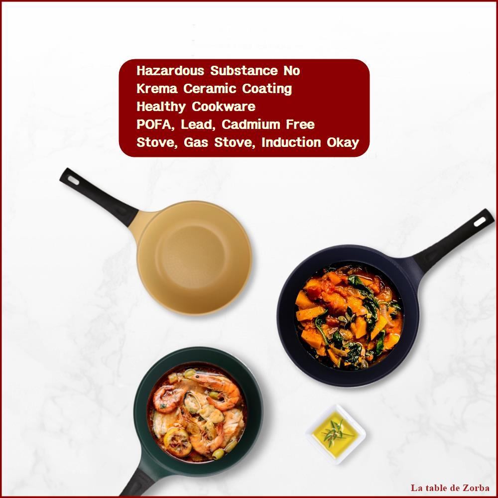 Dòng sản phẩm chảo chống dính KOCH STEINER KREMA Objet Frying Pan Wok