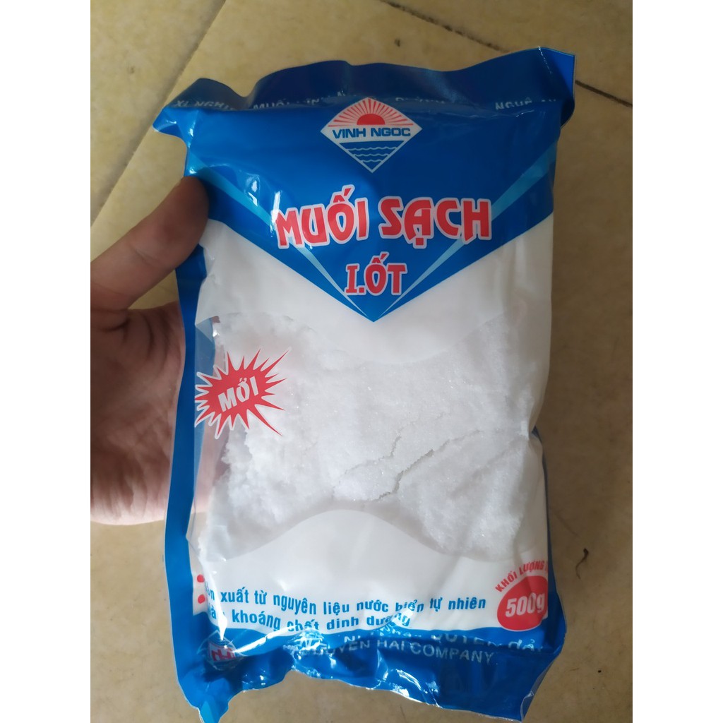 Muối tinh sạch gói 500g