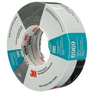 Băng keo vải siêu cường độ bám dính cao, chịu nhiệt và lực tốt 3M Heavy Duty Duct Tape 6969 50mmx50m