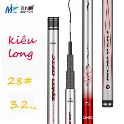 CẦN CÂU TAY MC JIADIAONI - KIỀU LONG 2021 TẶNG KÈM NGỌN PHỤ