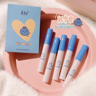 Set 5 son kem lì KTE Fruit siêu mịn thiết kế dễ thương