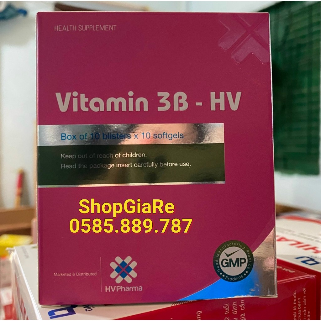 Vitamin 3B HV bồi bổ sức khỏe, nâng cao thể trạng, hỗ trợ kén ăn, người suy nhược, bị lao lực, mất ngủ