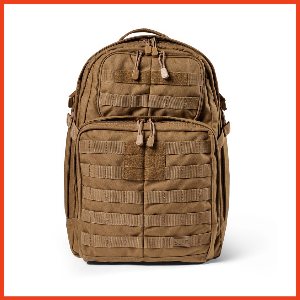 Balo 5.11 TACTICAL RUSH 24 [ dùng như balo du lịch - phượt ] chống thấm nước tuyệt đối