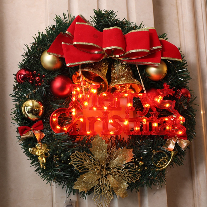 Đèn Led Hình Chữ Merry Christmas Trang Trí Giáng Sinh
