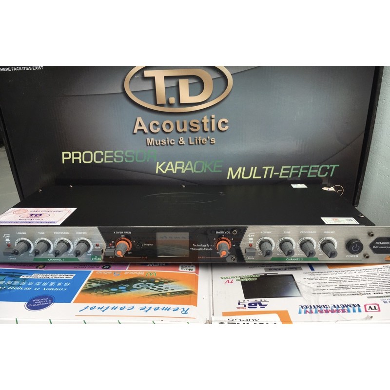 Nâng tiếng TD Acoustic CB- 800 Ultra.