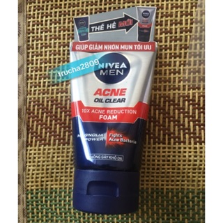 sữa rửa mặt Nivea men ngừa mụn kiểm soát nhờn