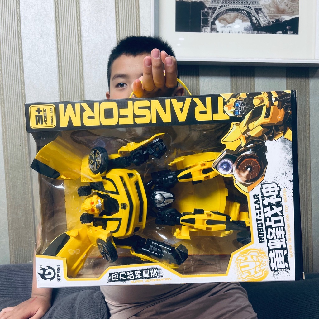 MVP2687 Bộ đồ chơi xe biến hình rô bốt người máy 2in1 Quà tặng ý nghĩa cho các bé trai