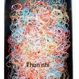 Thun Cột Tóc Đen Và Nhiều Màu Chun Dai Co Dãn Tốt (50GR - 100GR)