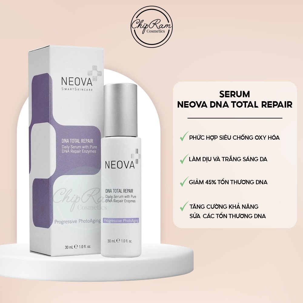 Neova DNA Total Repair - Serum sửa chữa DNA chống lão hóa, phục hồi, làm đều màu da
