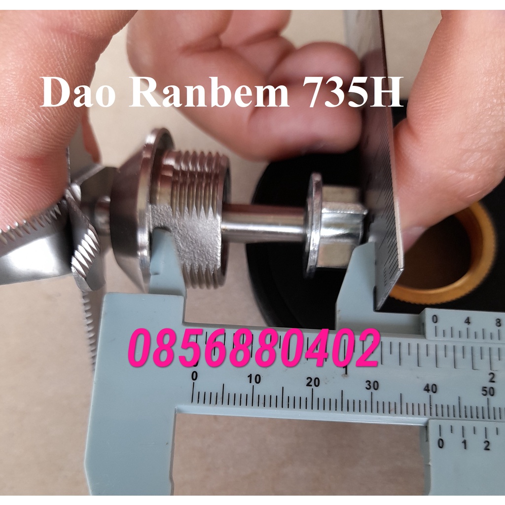 Phụ kiện cụm dao kèm gioăng và khế 4 chấu máy làm sữa hạt Ranbem 735h, 735i