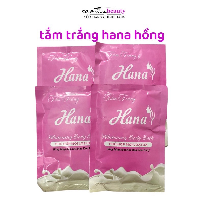 tăm trắng hana...hồng🌹🌹whitening body bật tone sau lần tăm